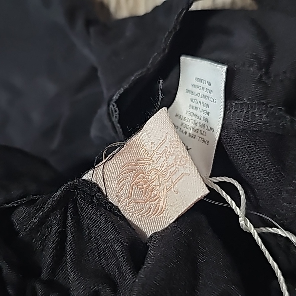 We are HAH/Anthropologie Lady Like Bodysuit Noir Size XS - Picture 14 of 15